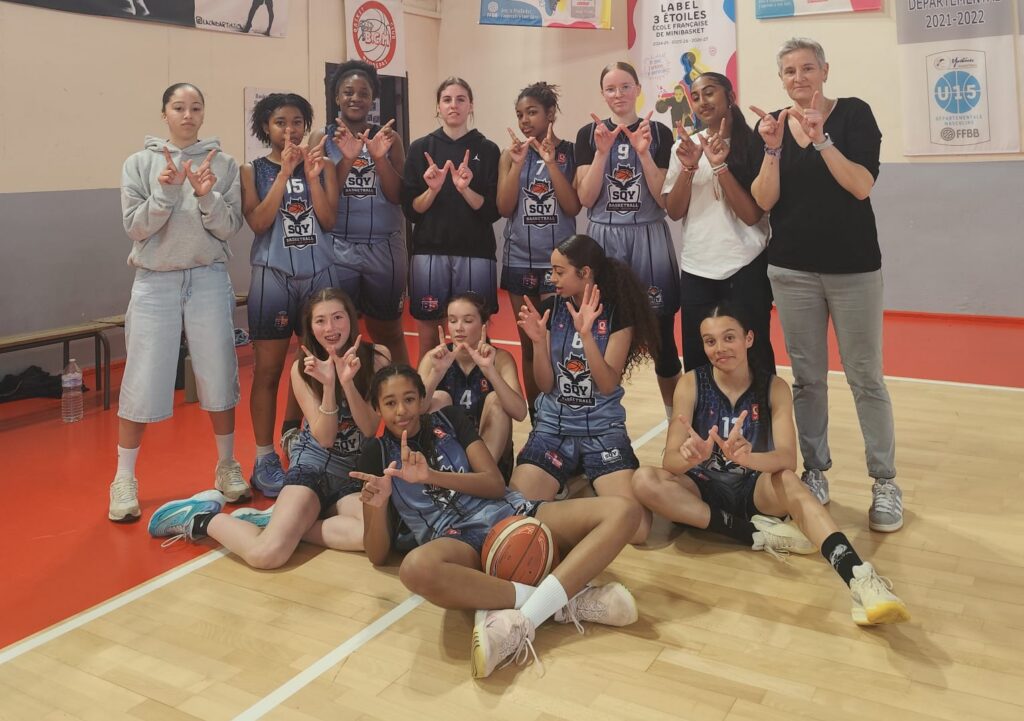 Victoire des U15F